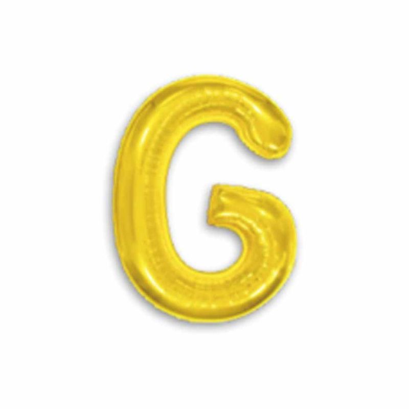 Balao-Metalizado-16----40cm-Ouro-Letra-G---Make