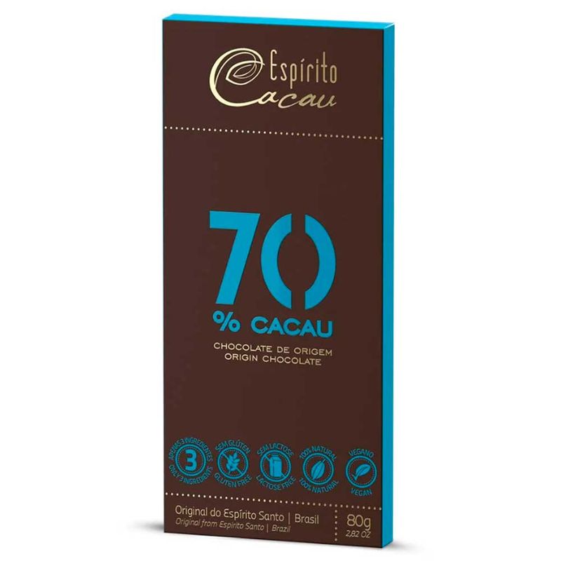 Tablete-de-Chocolate-Amargo-70--Cacau-Vegano-80g---Espirito-Cacau