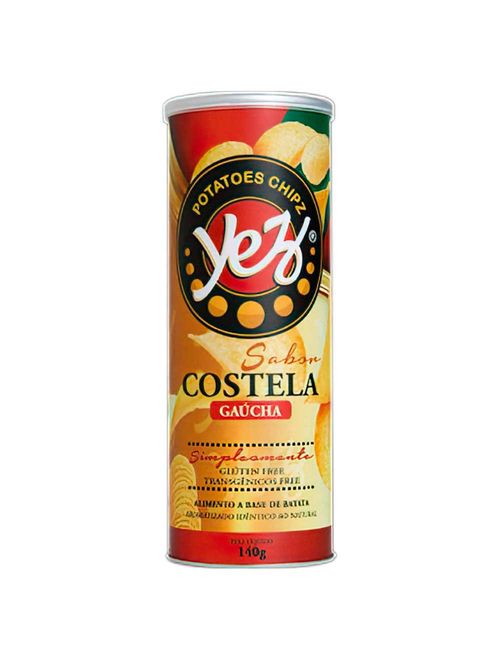 Batata Chips Costela Gaúcha 140g - Yez