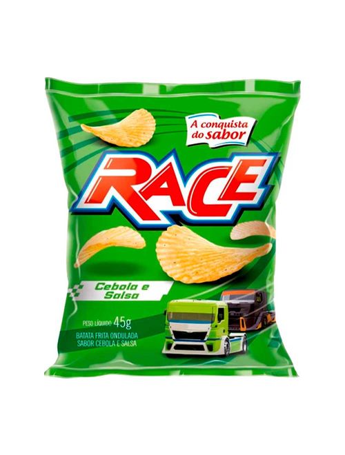 Batata Ondulada Cebola e Salsa 45g - Race
