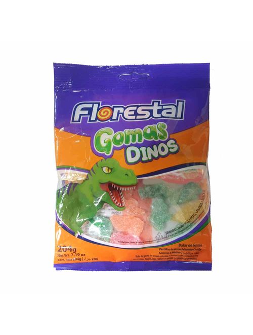 Bala de Goma DInos 204g - Florestal