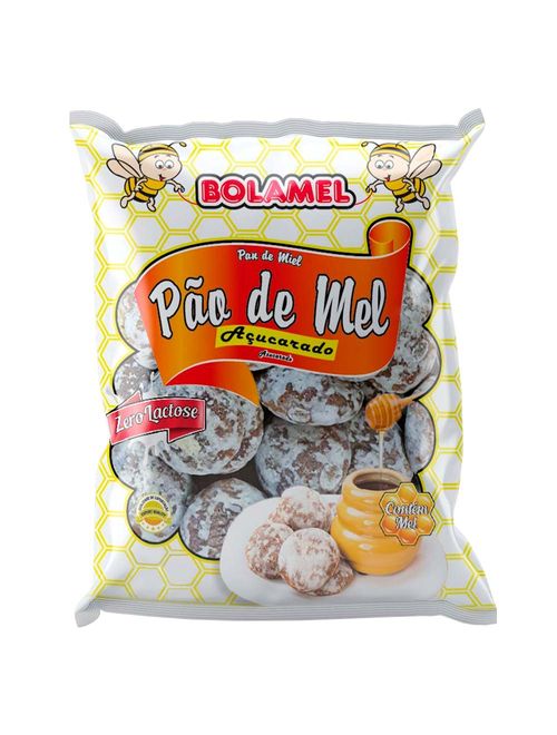 Pão de Mel Açucarado 240g - Bolamel