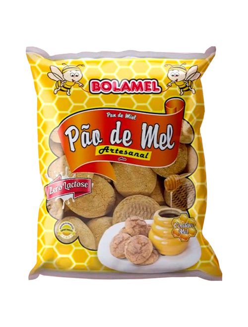 Pão de Mel Artesanal 240g - Bolamel