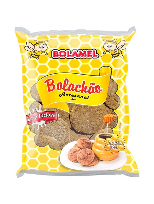 Bolachão de Mel Artesanal 700g - Bolamel