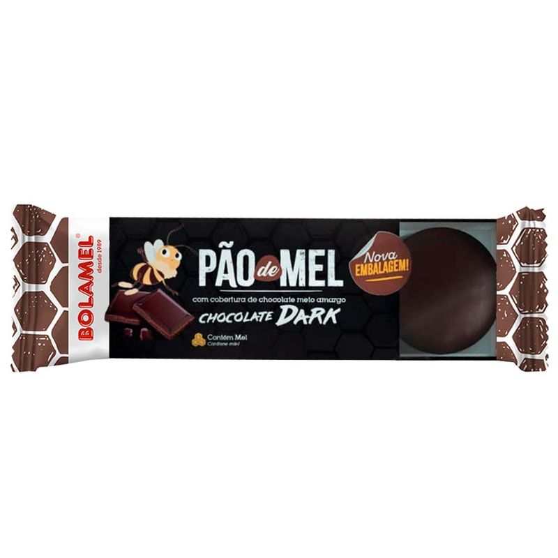 Pao-de-Mel-Cobertura-Chocolate-Meio-Amargo-75g---Bolamel