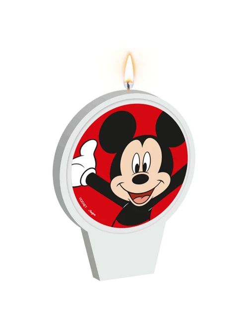 Mickey Mouse Vela Decorada  - Regina