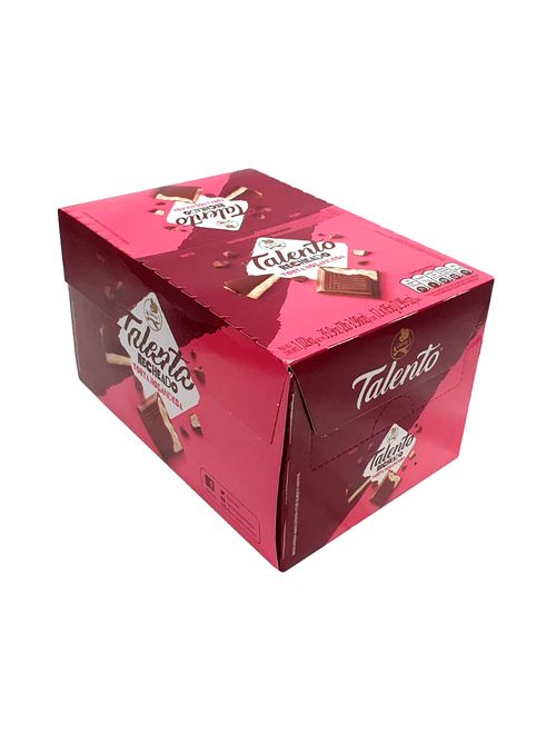 Tablete de Chocolate Talento Recheado Torta Holandesa 85g c/12 - Garoto