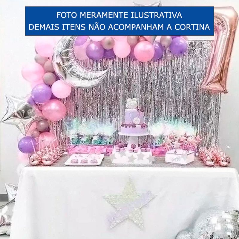 Cortina-Decorativa-Metalizada-Prata-1x2m-Un---Make