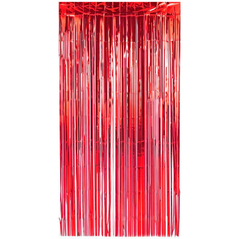 Cortina-Decorativa-Metalizada-Vermelha-1x2m-Un---Make