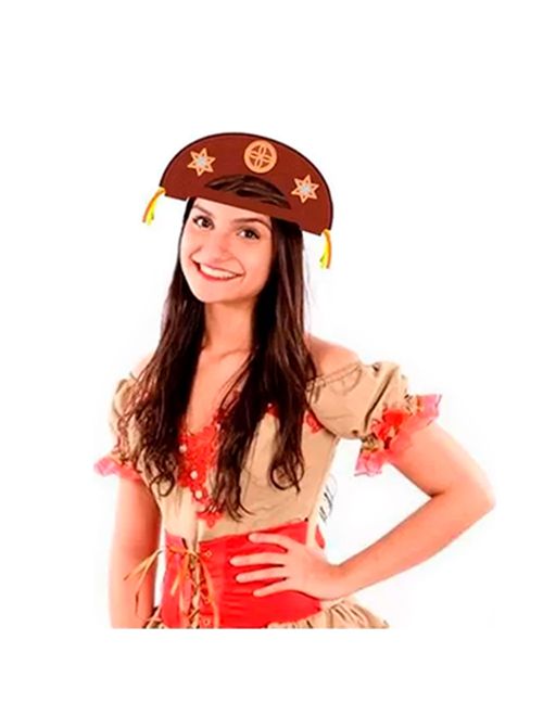 Festa Junina Adereço Chapéu Cangaceiro - Piffer