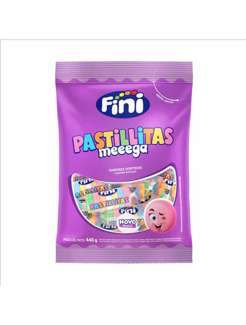 Pastilhas Pastillitas Mega Sortida 440g - Fini