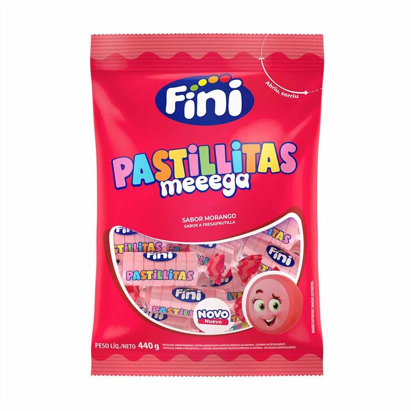 Pastilhas-Pastillitas-Mega-Morango-440g---Fini