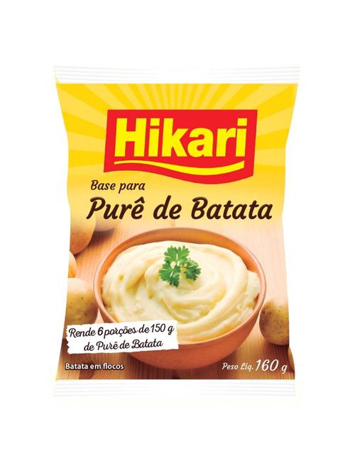 Mistura para Purê de Batata 160g - Hikari