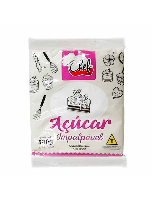 Açúcar Impalpável 500g - Chef Iceberg