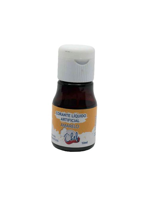 Corante Líquido Amarelo 10ml - Iceberg Chef
