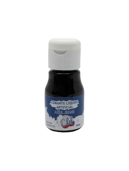 Corante Líquido Azul Jeans 10ml - Iceberg Chef