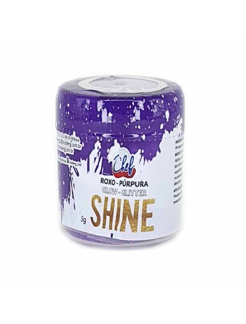 Glitter Glow Shine Roxo 5g - Iceberg Chef