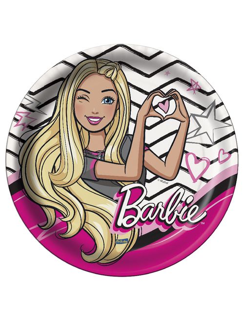 Barbie Prato Redondo c/8 - Festcolor