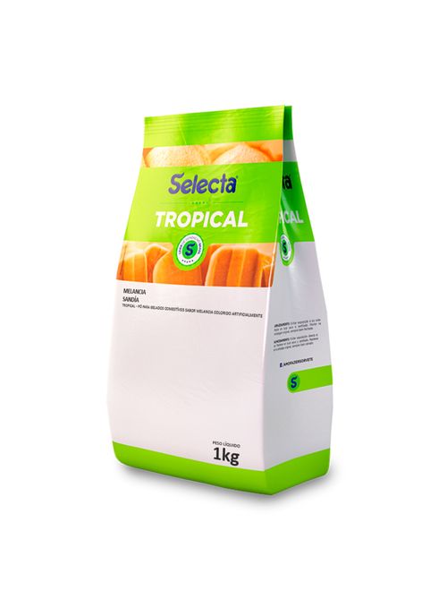 Tropical Pó p/ Gelados Sabor Melancia 1kg- Selecta