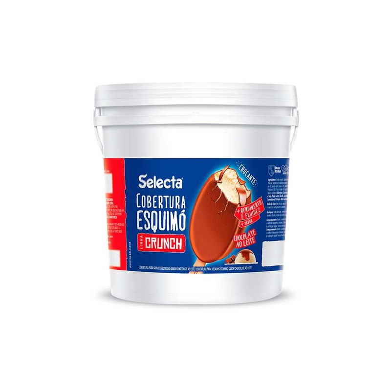 Cobertura-Crunch-Esquimo-p--Gelados-Sabor-Chocolate-ao-Leite-4kg---Selecta