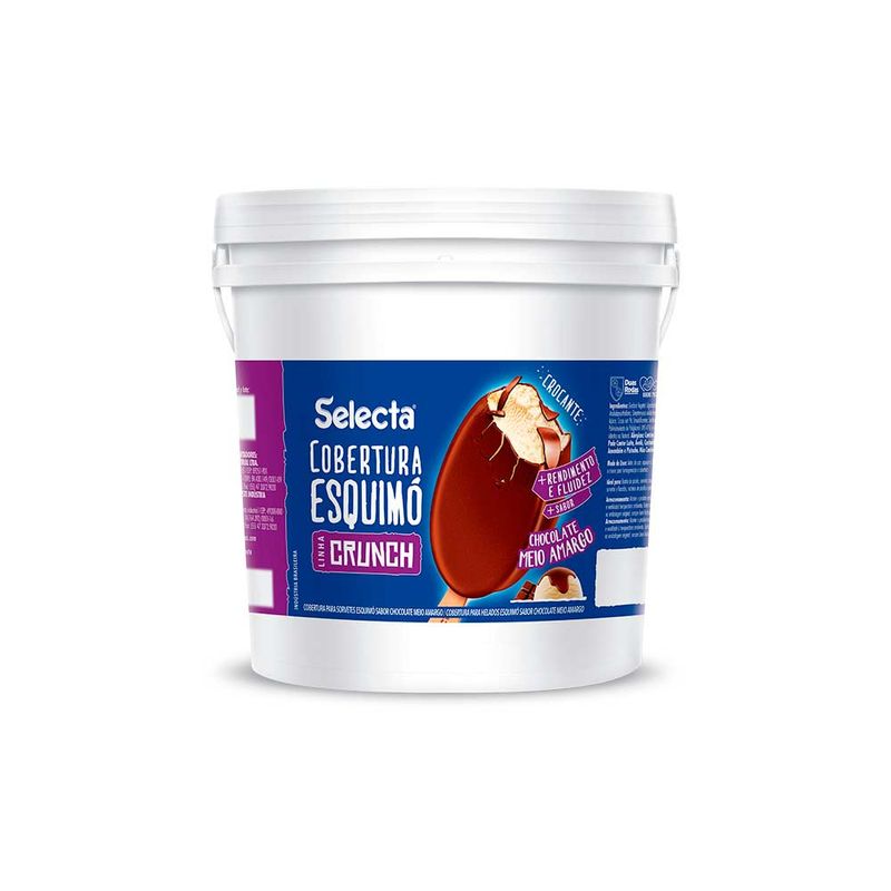 Cobertura-Crunch-Esquimo-p--Gelados-Sabor-Chocolate-Meio-Amargo-4kg---Selecta