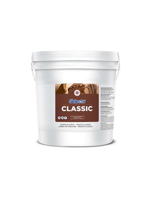 Pasta p/ Recheio e Cobertura Sabor Creme de Avelã Classic 4kg - Selecta