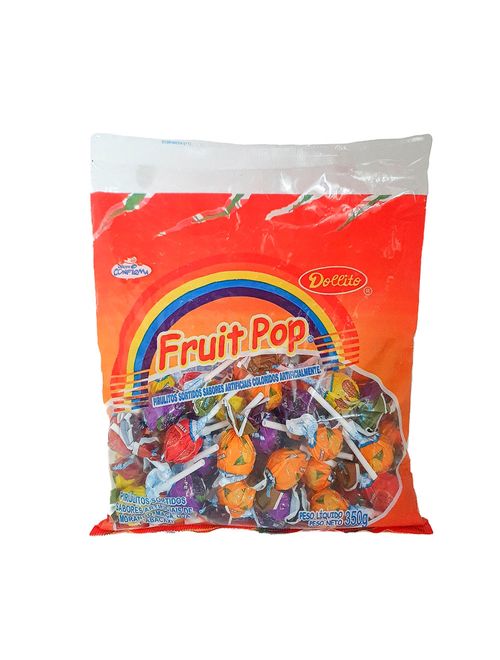 Pirulito Fruit Pop 350g c/50 - Confirma