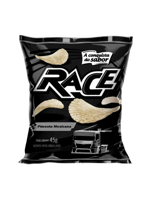Batata Ondulada Sabor Pimenta Mexicana 45g - Race