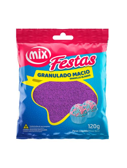 Granulado Macio Roxo 120g - Mix