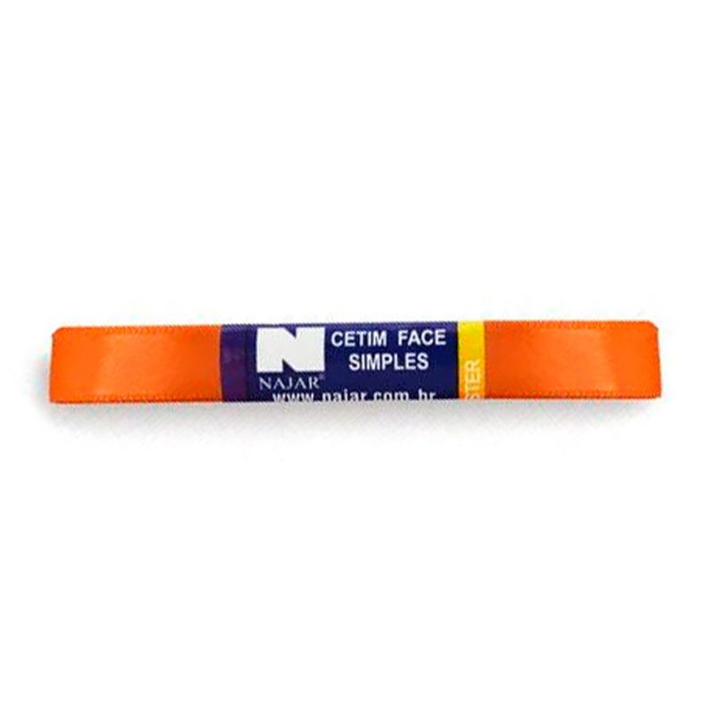 Fita-de-Cetim-Simples-No3-Cor-Laranja-Ceramica-c-10m---Najar