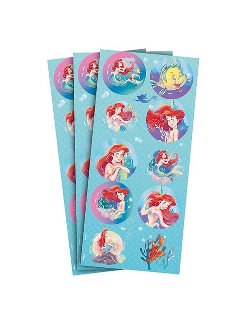 Ariel Disney Adesivo Redondo c/30 - Regina