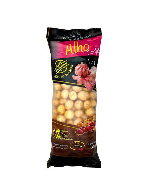 Ovinho de Amendoim Recoberto Sabor Alho 300g - Reserva Suíça