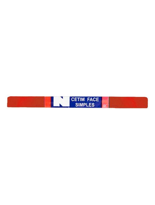 Fita de Cetim Simples No1 Cor Vermelho c/10m - Najar