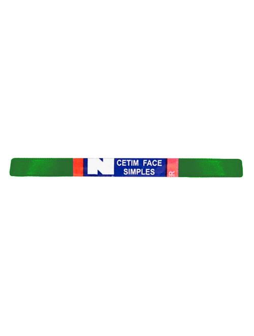 Fita de Cetim Simples No1 Cor Verde Bandeira c/10m - Najar