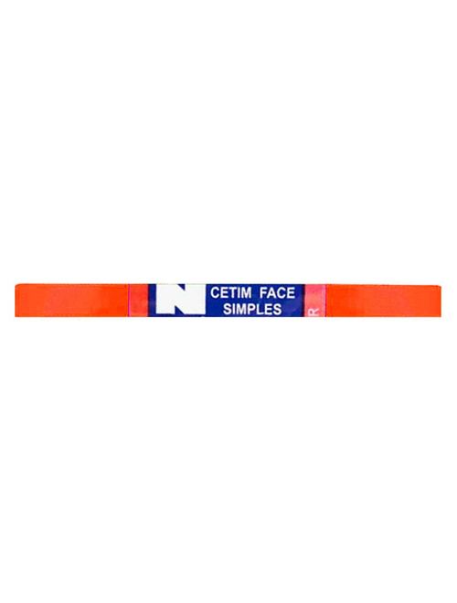 Fita de Cetim Simples No1 Cor Laranja c/10m - Najar