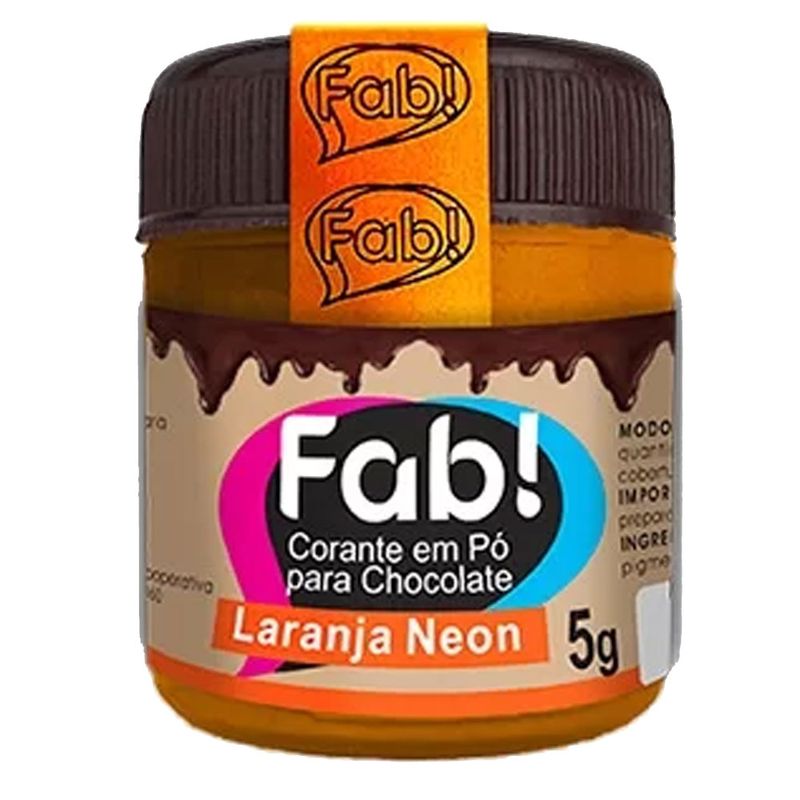 Corante-em-Po-Neon-Laranja-para-Chocolate-5g---Fab-
