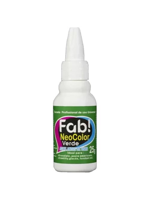 Corante Neo Color Verde 25g - Fab