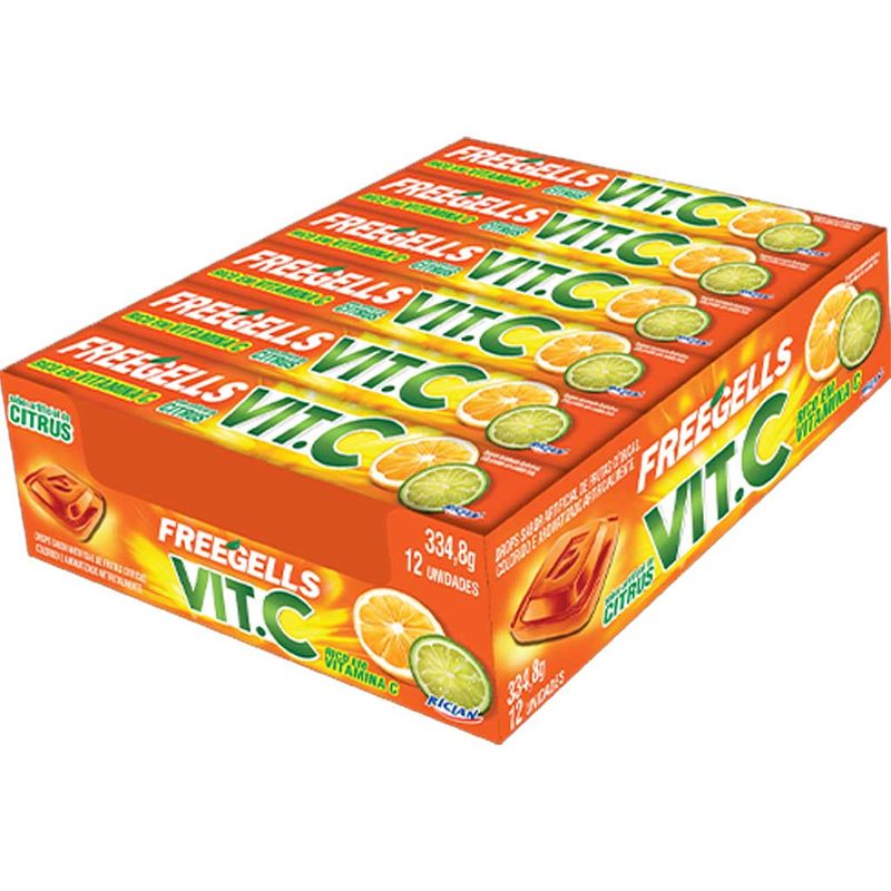 Drops-Freegells-Vita-C-Citrus-c-12---Riclan