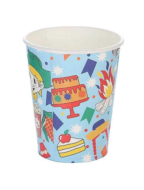 Copo de Papel Arraiá Festa Junina c/10 - Silver Festas