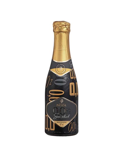 Néctar de Uva Gaseificado Sem Álcool 187ml - Monte Paschoal