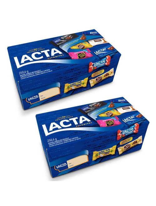 Kit 2 Caixas Bombons Favoritos 250,6g - Lacta