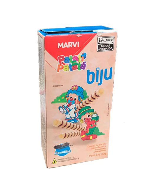 Canudinho Biju Patati Patatá 30g - Marvi