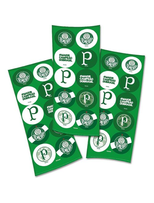 Palmeiras 2023 Adesivo C/30 - Festcolor