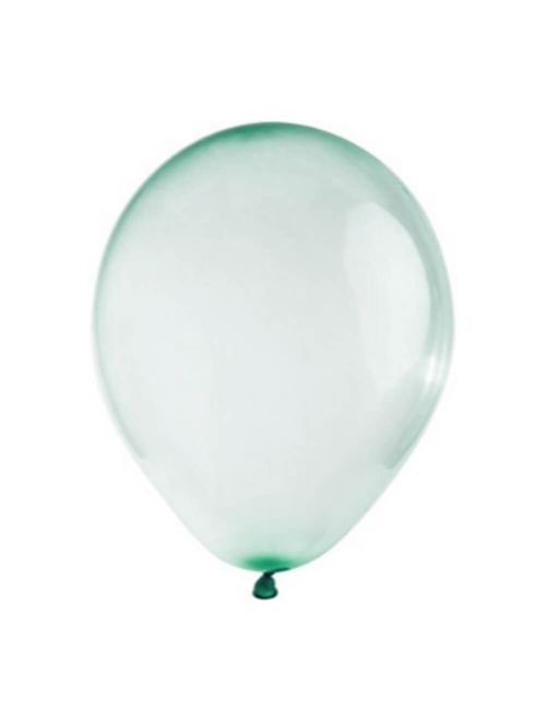 Balão Cristal Verde Pastel Tamanho 10 c/15 - Balloontech