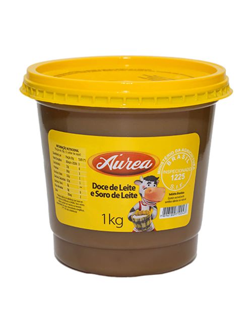 Doce de Leite e Soro de Leite 1kg - Aurea