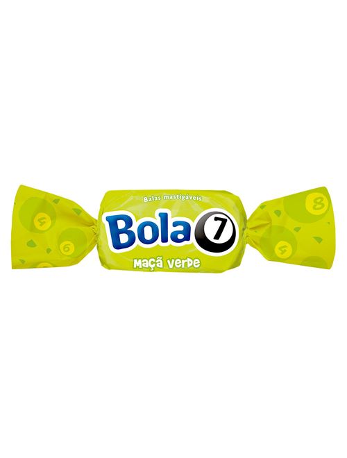 Bala Mastigável Bola 7 Maçã Verde 600g - Riclan