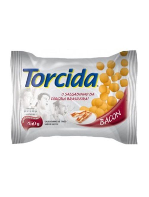 Salgadinho Torcida Bacon 450g - Lucky