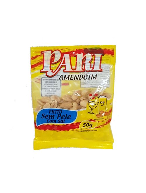 Amendoim Frito sem Pele Salgado 50g - Pari