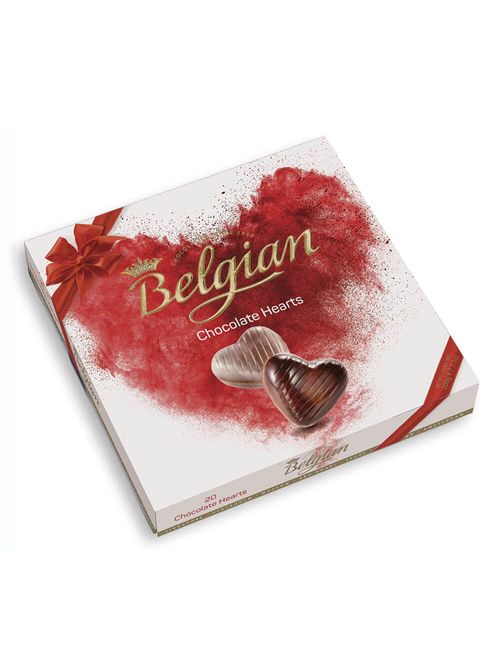 Bombom Chocolate Ao Leite Belga Coração 200g - Belgian