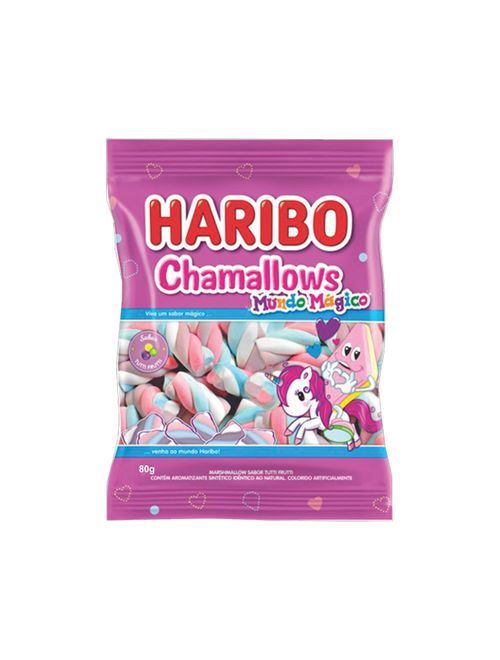 Marshmallow Chamallows Mundo Mágico 80g - Haribo